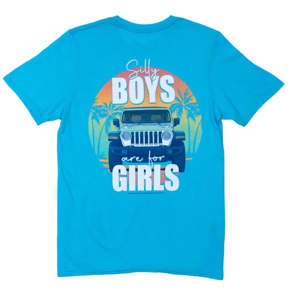 Silly Boys - Caribbean Blue Jeep Wear