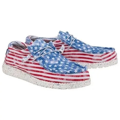 Mens hey dude 2025 stars and stripes