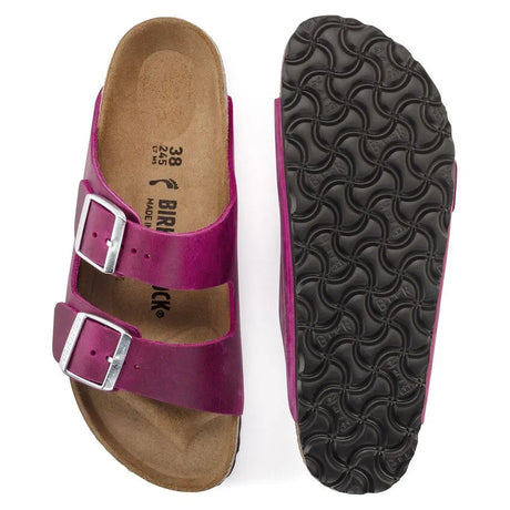 Arizona Regular - Fuchsia Leather - Becker's Best Shoes