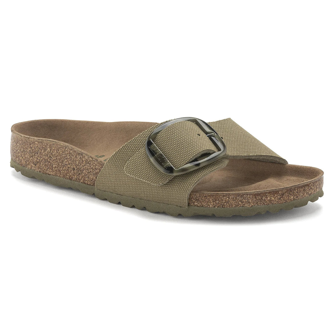 Madrid Vegan Big Buckle - Faded Khaki - Becker's Best Shoes