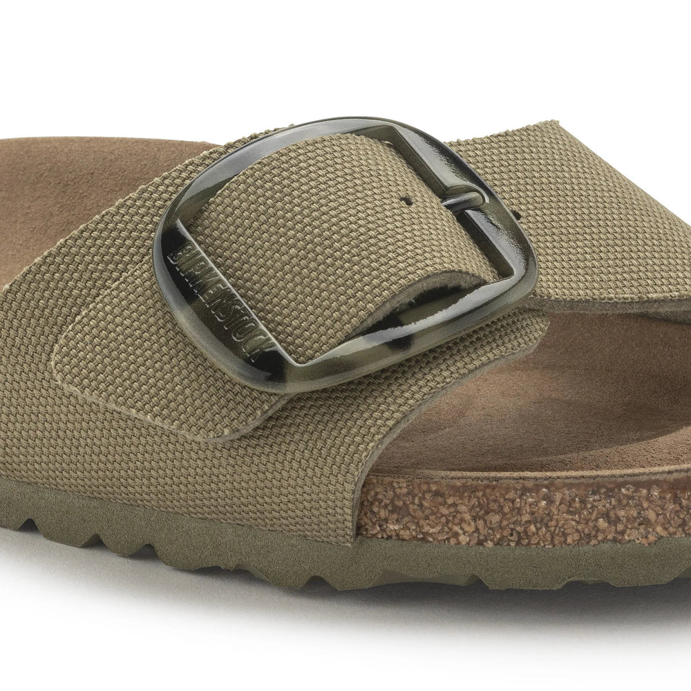 Madrid Vegan Big Buckle - Faded Khaki - Becker's Best Shoes