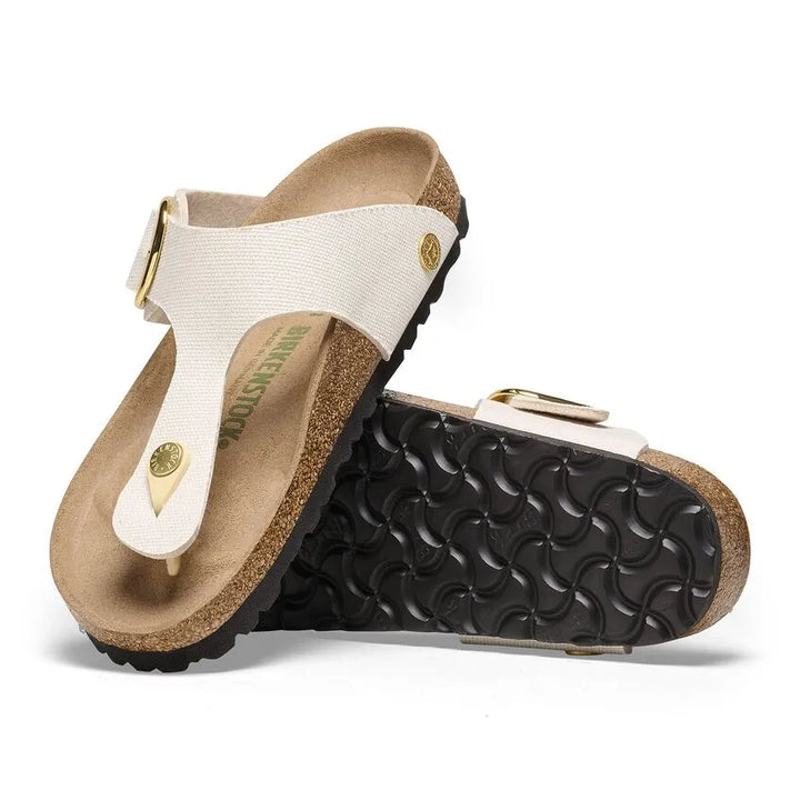 Gizeh Big Buckle Regular - Eggshell - Becker's Best Shoes