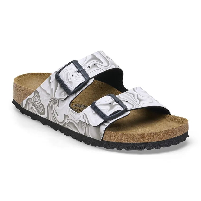 Arizona Narrow - Marble Blk/Wht - Becker's Best Shoes