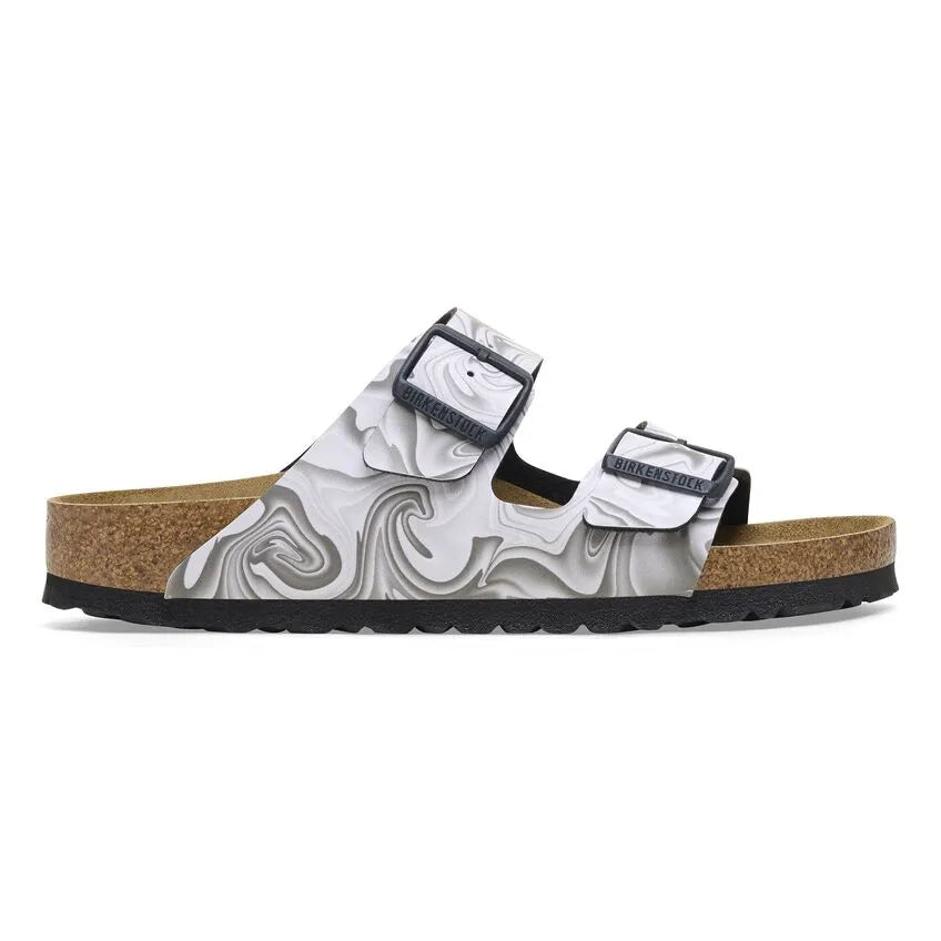 Arizona Narrow - Marble Blk/Wht - Becker's Best Shoes