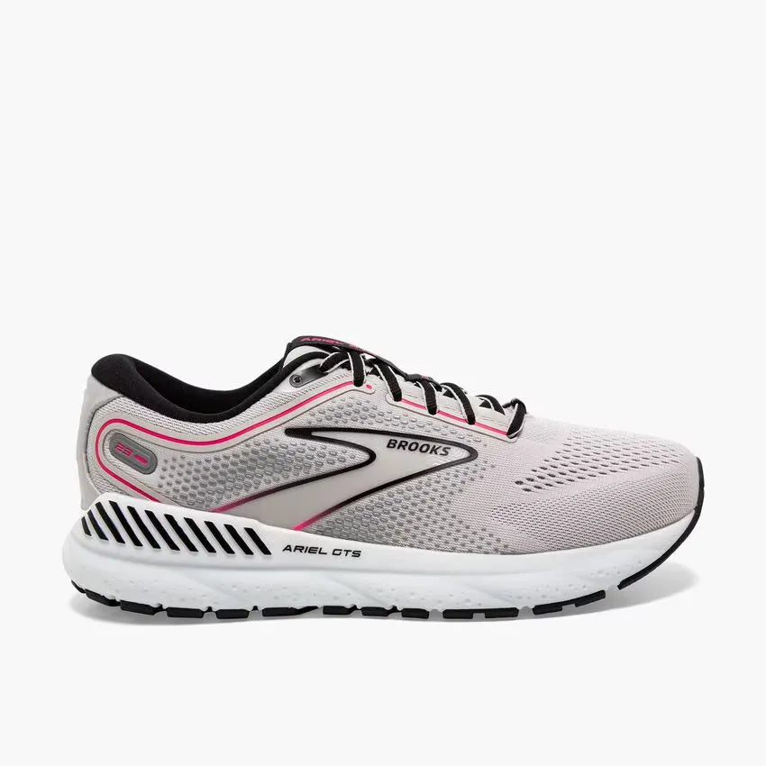 Ariel GTS 23 Women's  - Grey/Blk/Pink - Becker's Best Shoes- BROOKS SPORTS, INC