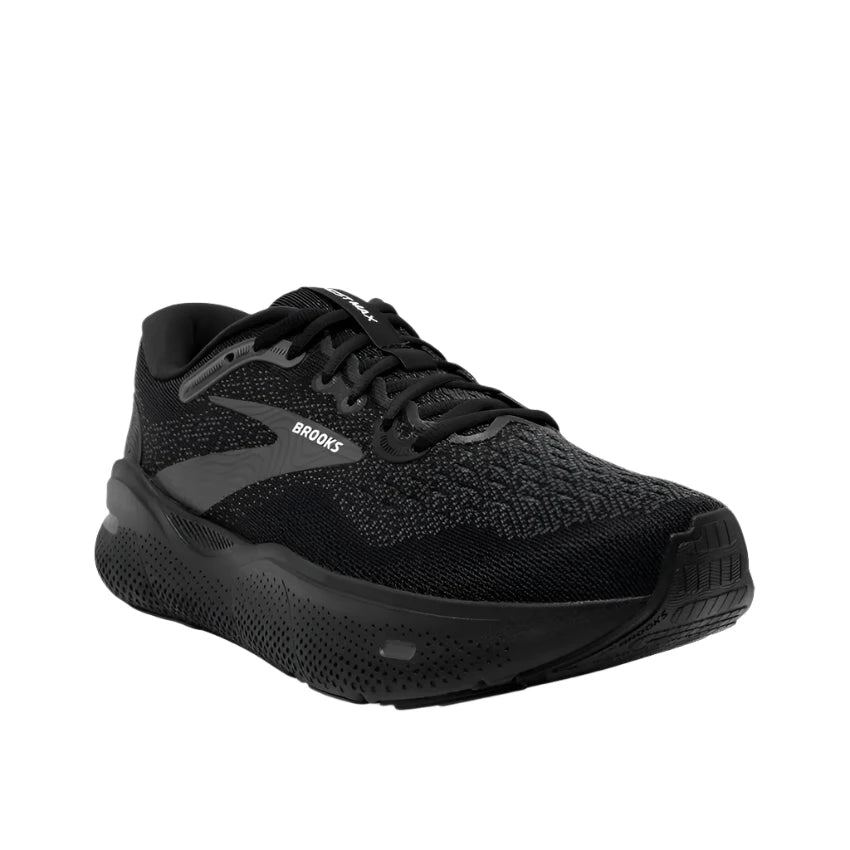 Ghost Max Womens - Black/Black/Ebony - Becker's Best Shoes- BROOKS SPORTS, INC