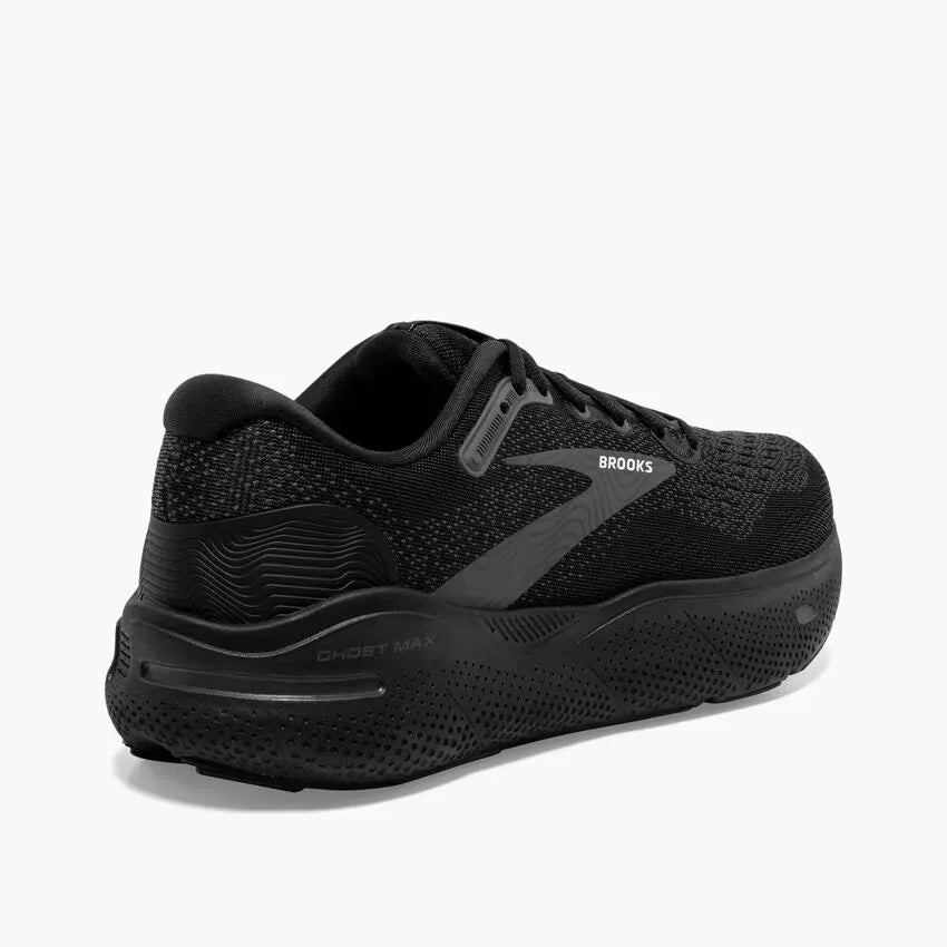 Ghost Max Womens - Black/Black/Ebony - Becker's Best Shoes- BROOKS SPORTS, INC