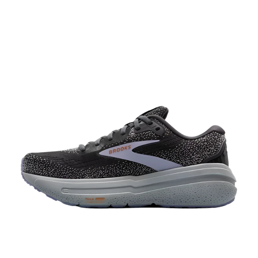 Ghost Max 2 Women's - Ebony/Lavender/Alloy - Becker's Best Shoes- BROOKS SPORTS, INC