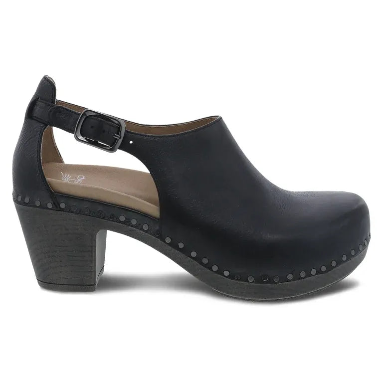 Sassy - Black Milled - Becker's Best Shoes- Dansko