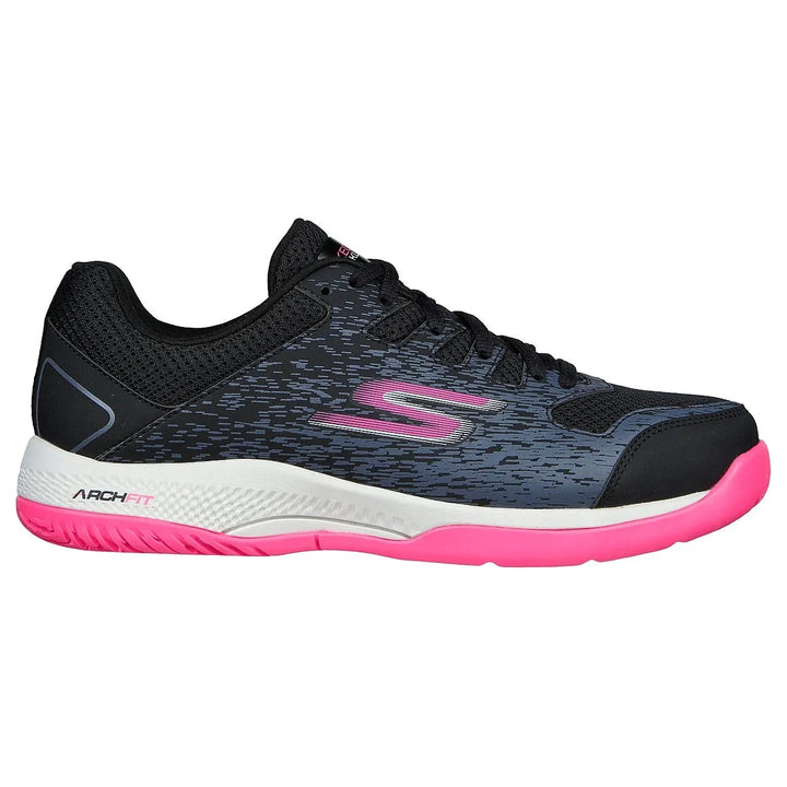 Viper Court - Black/Pink - Becker's Best Shoes- Skechers