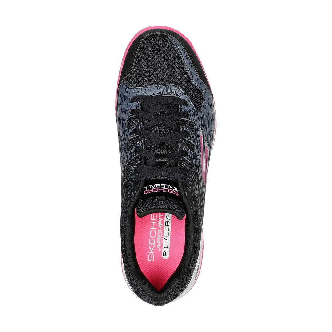 Viper Court - Black/Pink - Becker's Best Shoes- Skechers