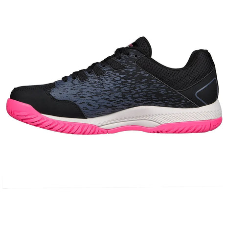 Viper Court - Black/Pink - Becker's Best Shoes- Skechers