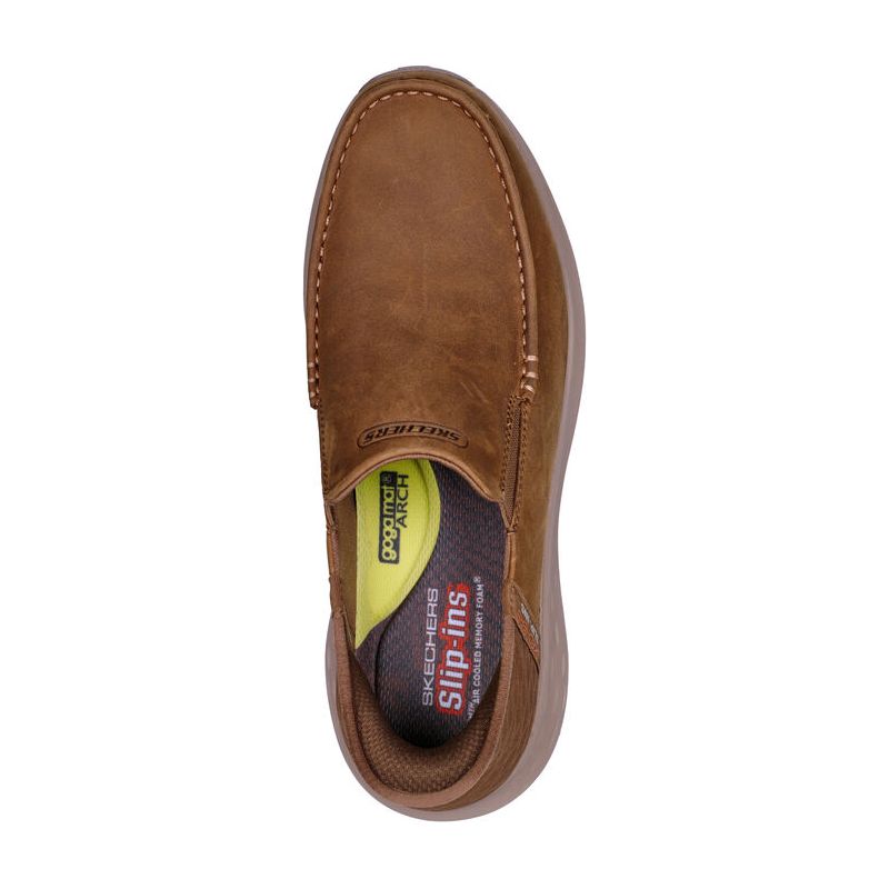 Parson Leather Slip - Desert - Becker's Best Shoes- Skechers