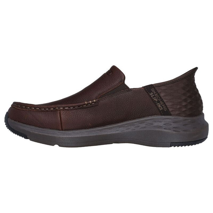 Parson Leather Slip - Red Brown - Becker's Best Shoes- Skechers