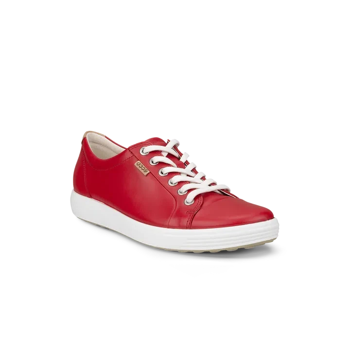 Soft 7 Sneaker - Chili Red - Becker's Best Shoes- ECCO