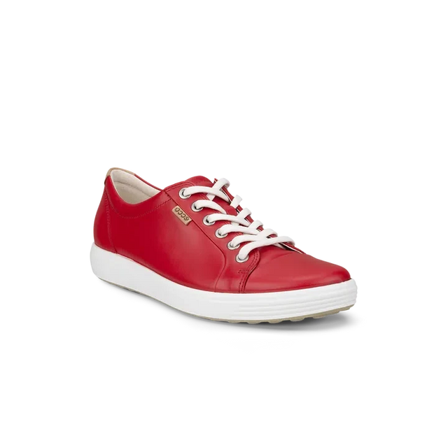 Soft 7 Sneaker - Chili Red - Becker's Best Shoes- ECCO