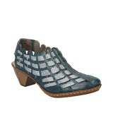 46778 Sina 78 - Teal - Becker's Best Shoes- Rieker