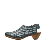 46778 Sina 78 - Teal - Becker's Best Shoes- Rieker