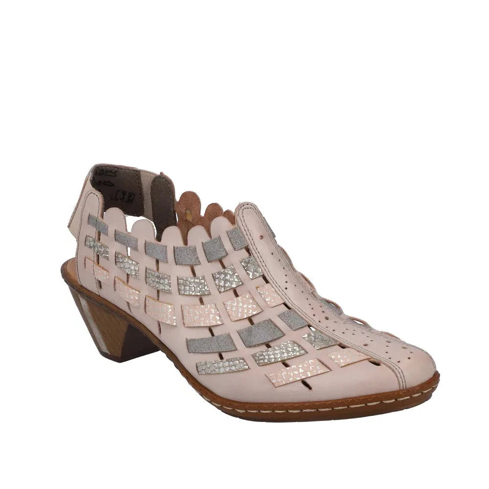 46778-64 Sina 78 - Clay/Light Rose - Becker's Best Shoes- Rieker