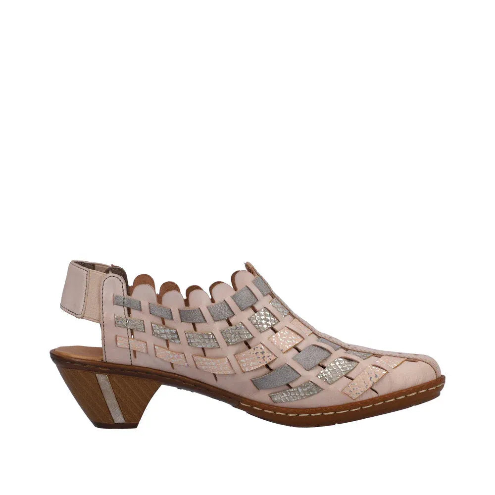 46778-64 Sina 78 - Clay/Light Rose - Becker's Best Shoes- Rieker