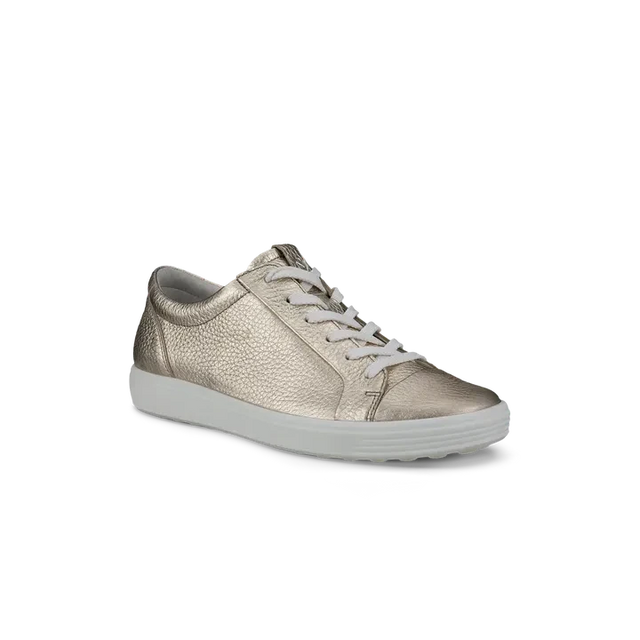 Soft 7 Sneaker - White Gold - Becker's Best Shoes- ECCO