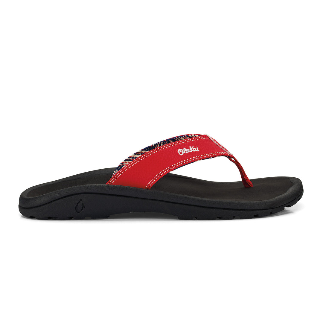 Ohana - Red Lava/Black - Becker's Best Shoes- OluKai