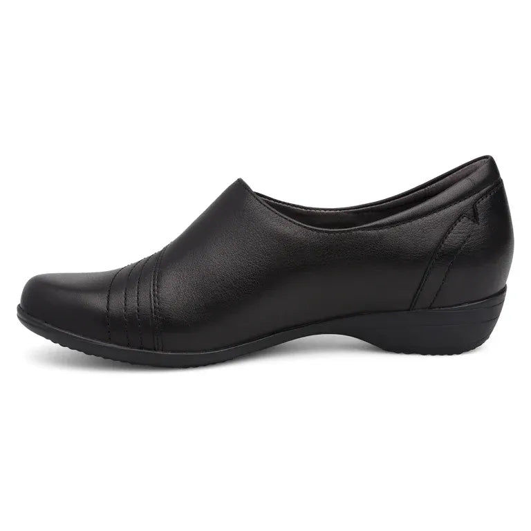 Franny Wide - Black Nappa - Becker's Best Shoes- Dansko