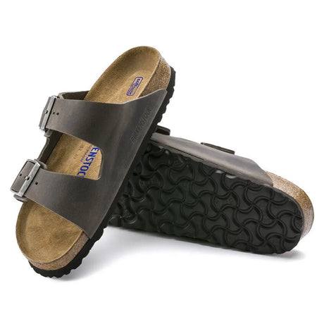 Arizona - Iron Oiled Leather - Becker's Best Shoes- Birkenstock