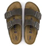 Arizona - Iron Oiled Leather - Becker's Best Shoes- Birkenstock