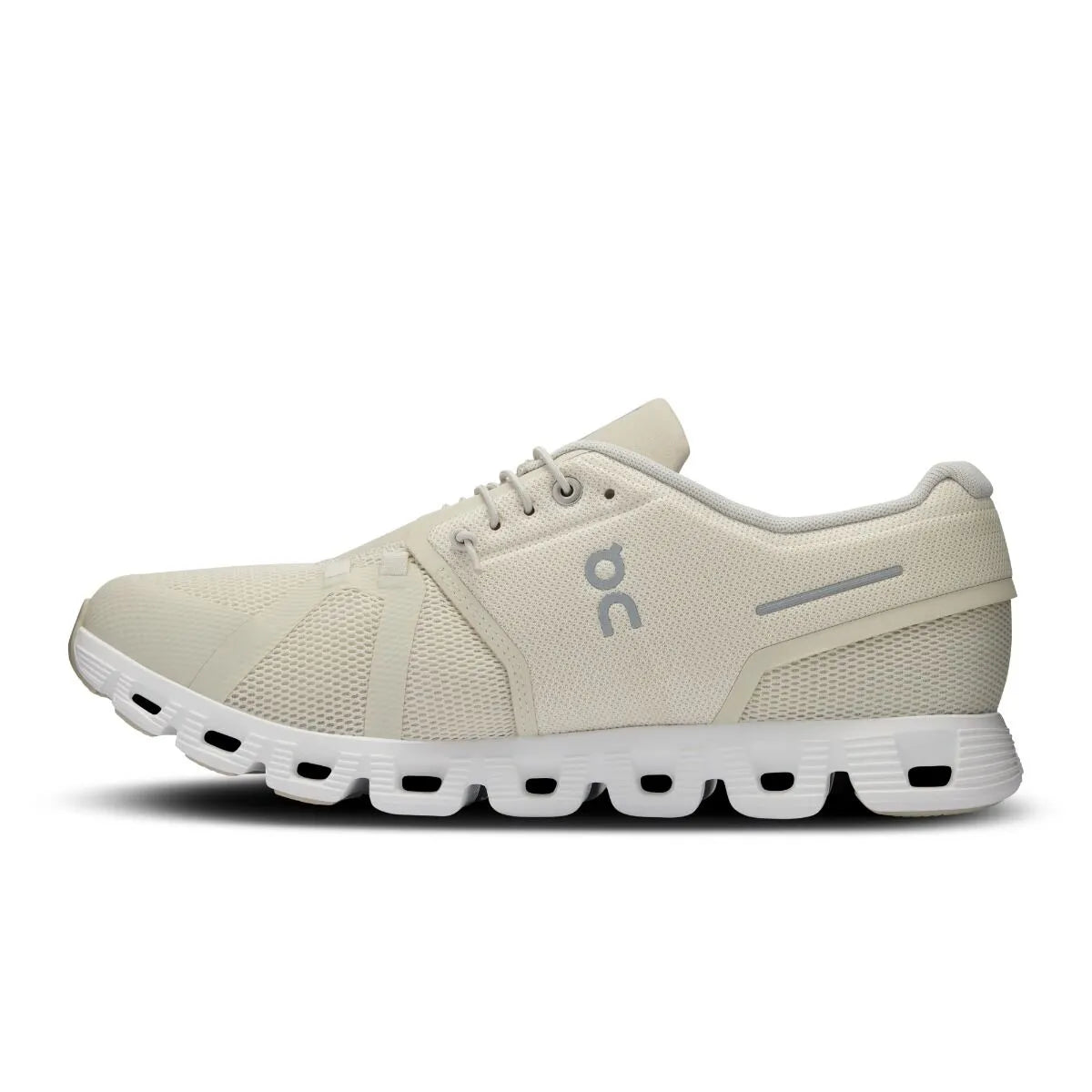 Cloud 5 Men's - Cream/Sand - Becker's Best Shoes- On Running