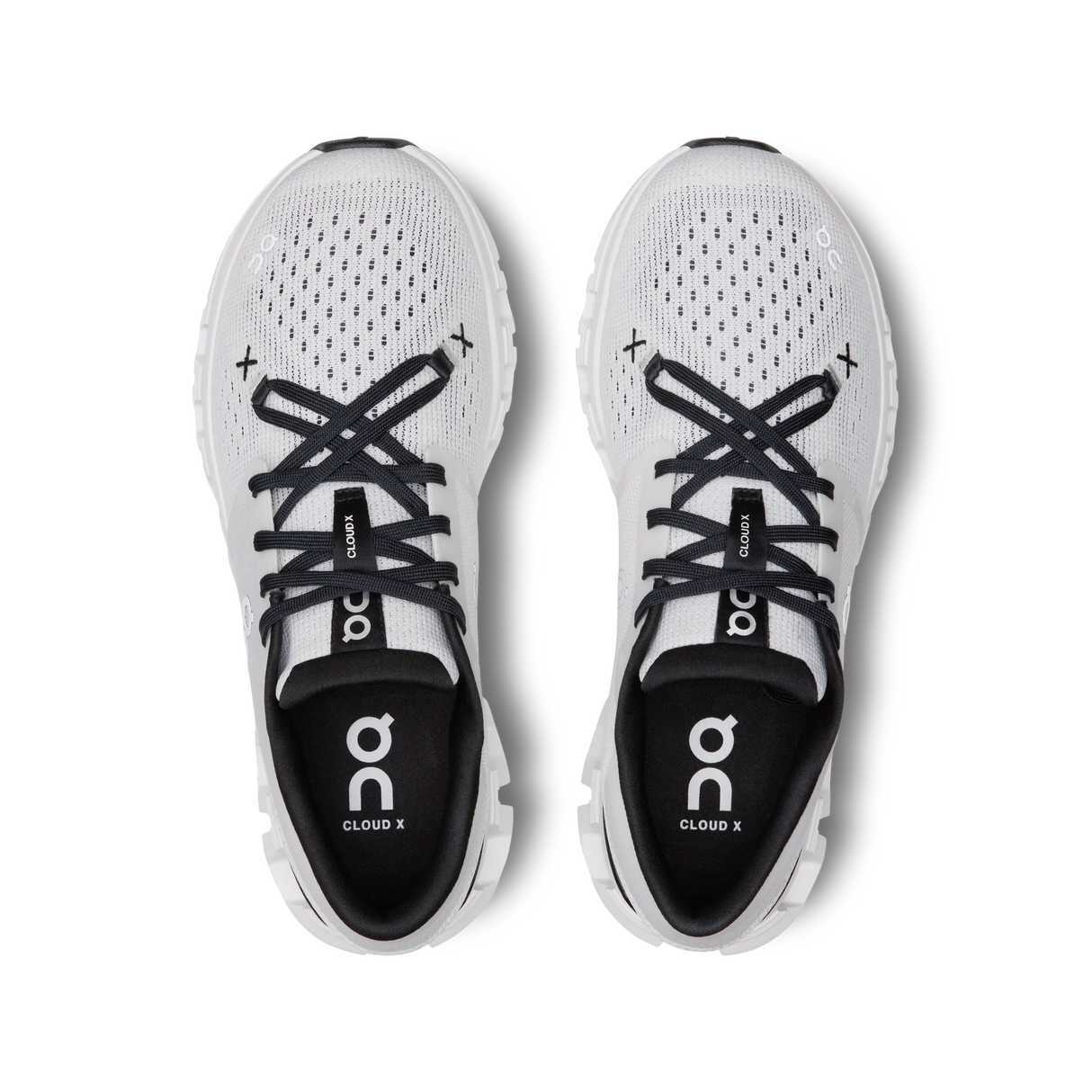 Cloud X 4 Women's - Ivory/Black - Becker's Best Shoes- On Running