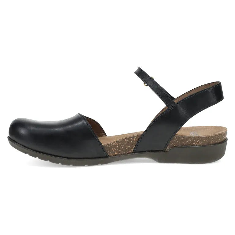 Rowan - Black Waxy - Becker's Best Shoes- Dansko