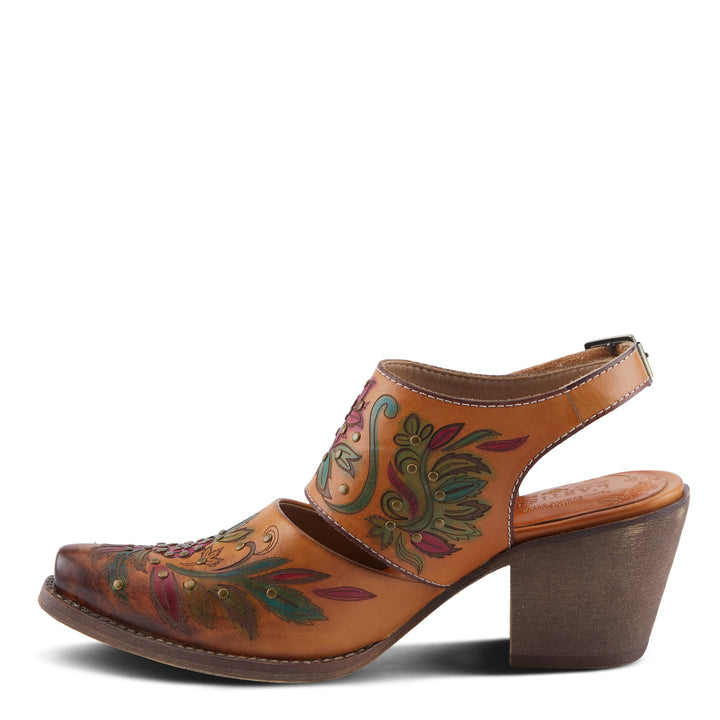 Devika Stud L'artiste - Tan Multi - Becker's Best Shoes- Spring Step