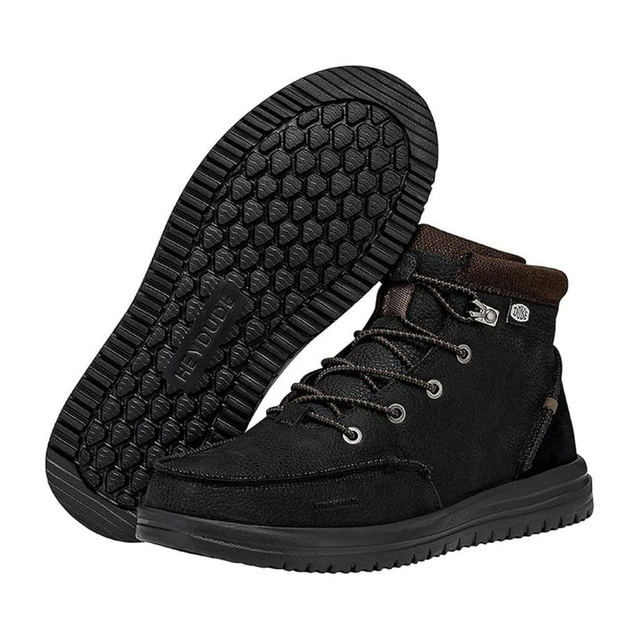 Men's Bradley Leather Boot - Black - Becker's Best Shoes