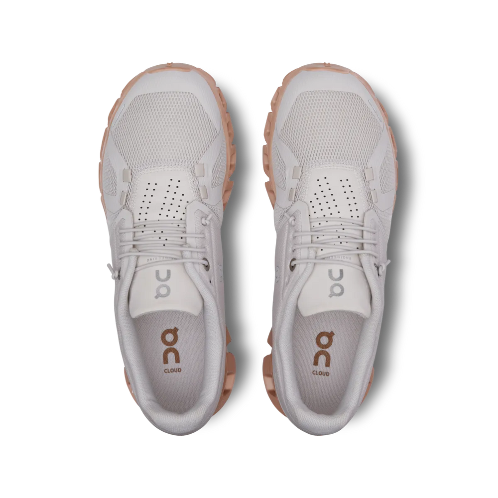 Cloud 5 Womens - Sand/Rosebrown - Becker's Best Shoes- On Running