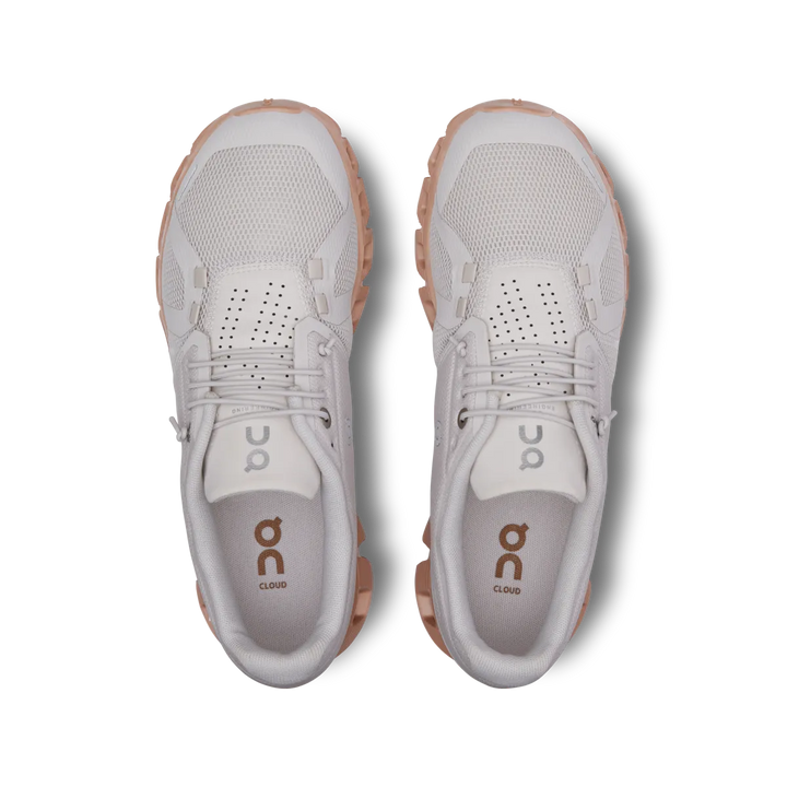 Cloud 5 Womens - Sand/Rosebrown - Becker's Best Shoes- On Running