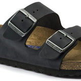 Arizona Regular - Black Oiled Leather - Becker's Best Shoes- Birkenstock