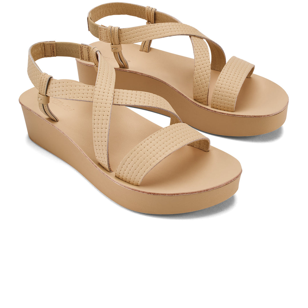 Onohi Strappy - Warm Beige - Becker's Best Shoes- OluKai