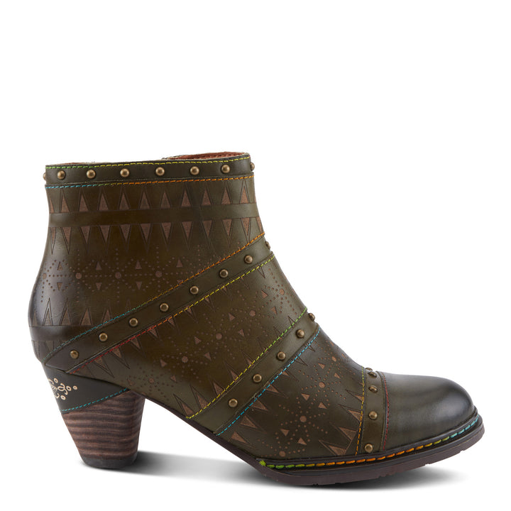 Niobe L’Artiste - Olive Multi - Becker's Best Shoes- Spring Step