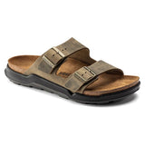 Arizona Rugged Men Oiled Leather - Faded Khaki Birkenstock