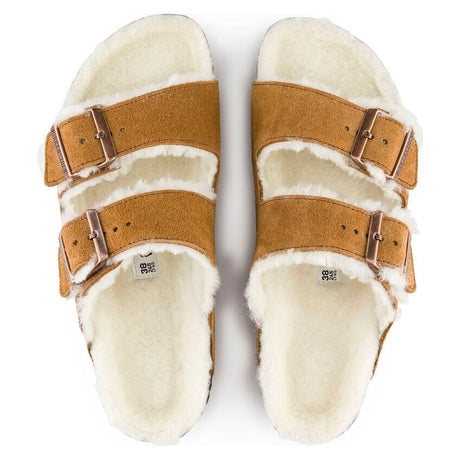 Arizona Shearling Suede Leather - Mink BIRKENSTOCK USA