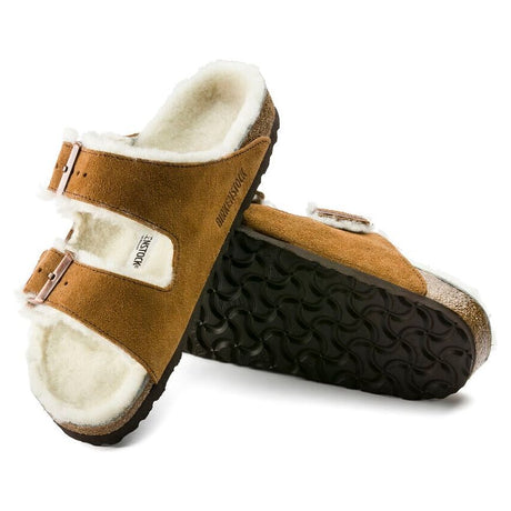 Arizona Shearling Suede Leather - Mink BIRKENSTOCK USA