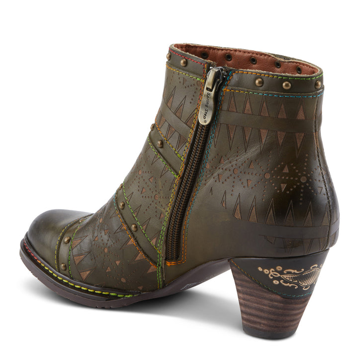 Niobe L’Artiste - Olive Multi - Becker's Best Shoes- Spring Step