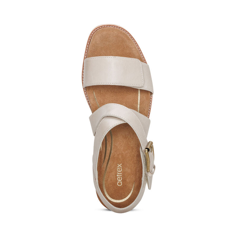 Kristin Arch Support Heel - Ivory - Becker's Best Shoes