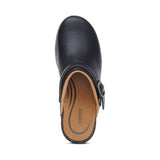 Beckie Cork Clog - Black Leather Aetrex