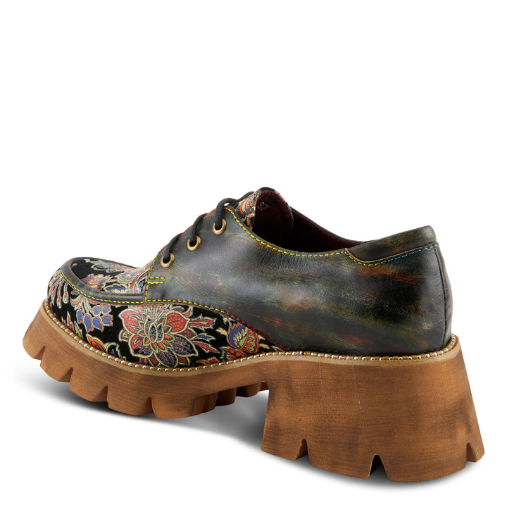 Lugged L’Artiste - Orange Multi - Becker's Best Shoes- Spring Step