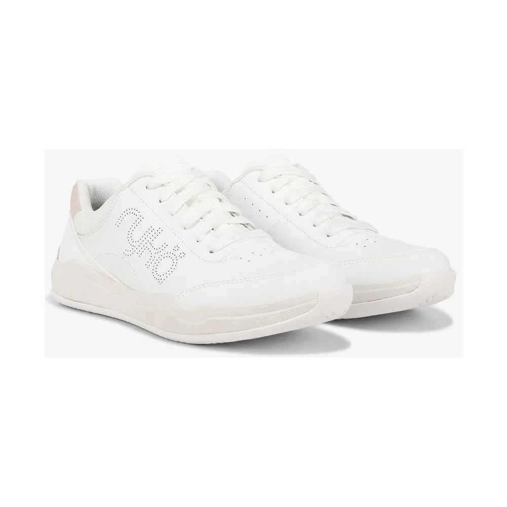 Courtside Lace Up Sneaker - White Ryka