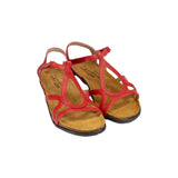 Dorith - Kiss Red Leather - Becker's Best Shoes- Naot