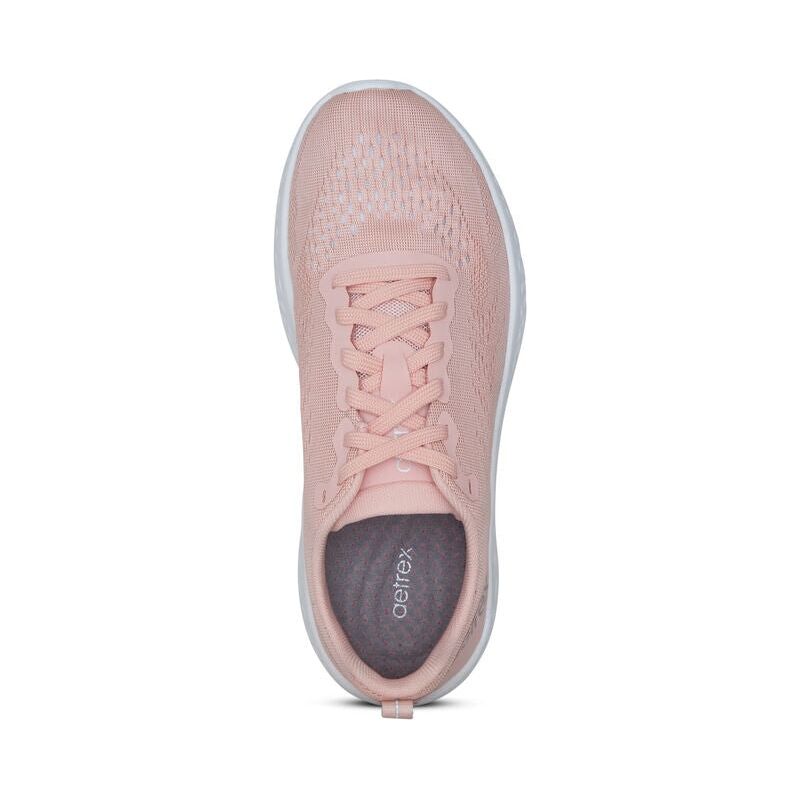 Danika Arch Support Sneaker - Pink Aetrex