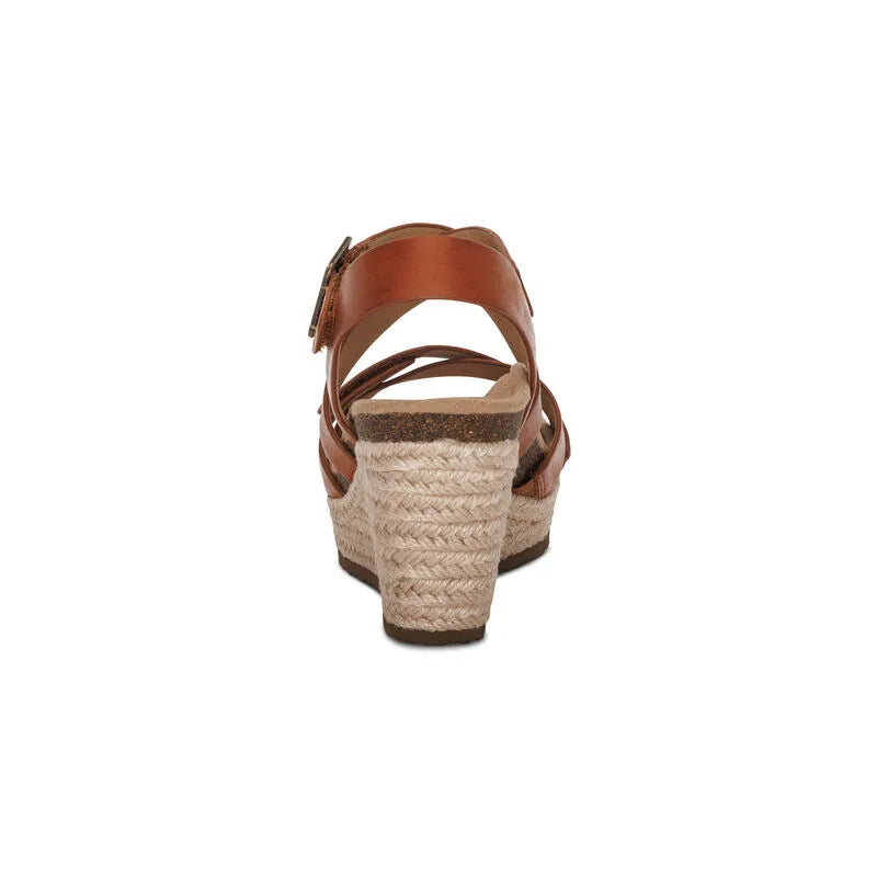 Anna Arch Support sandal - cognac - Becker's Best Shoes